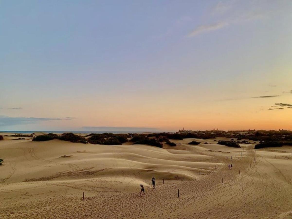 Las Dunas De Maspalomas Y El Mar A Un Paso San Bartolome Bagian luar foto